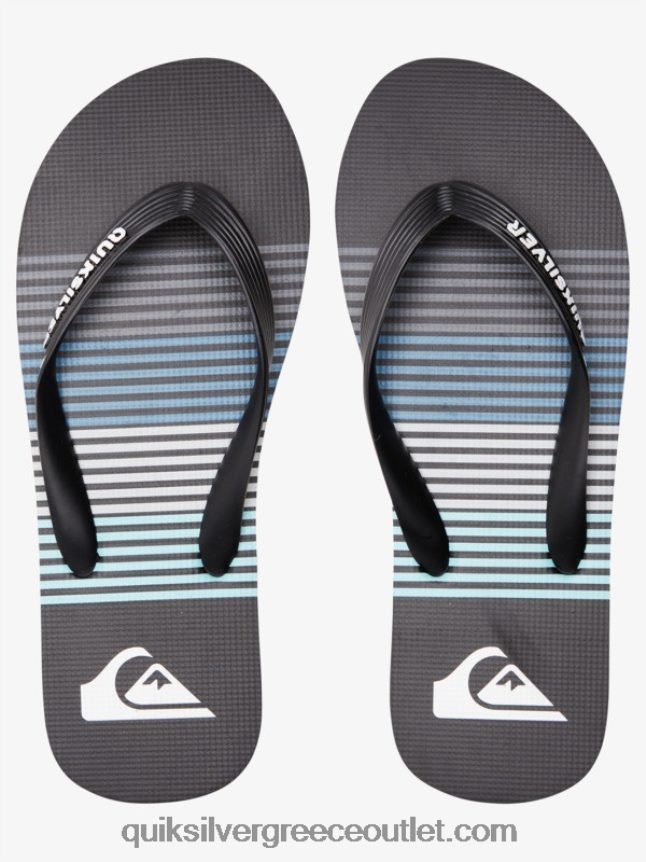 σαγιονάρες τέχνης molokai Quiksilver άνδρες 66LP84526 μαύρος