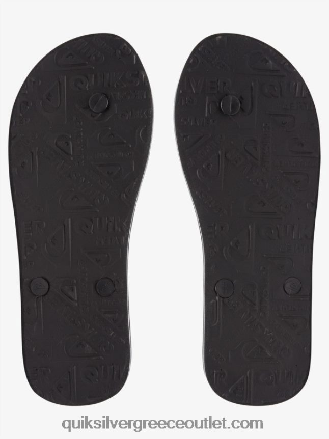 σαγιονάρες τέχνης molokai Quiksilver άνδρες 66LP84526 μαύρος