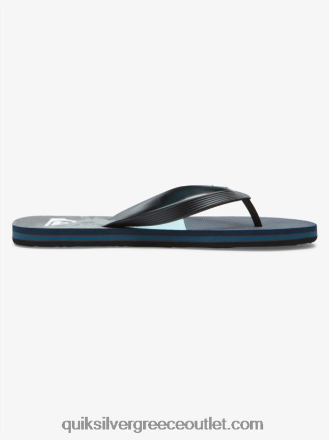 σαγιονάρες πάνελ molokai Quiksilver άνδρες 66LP84573 μπλε γκρι
