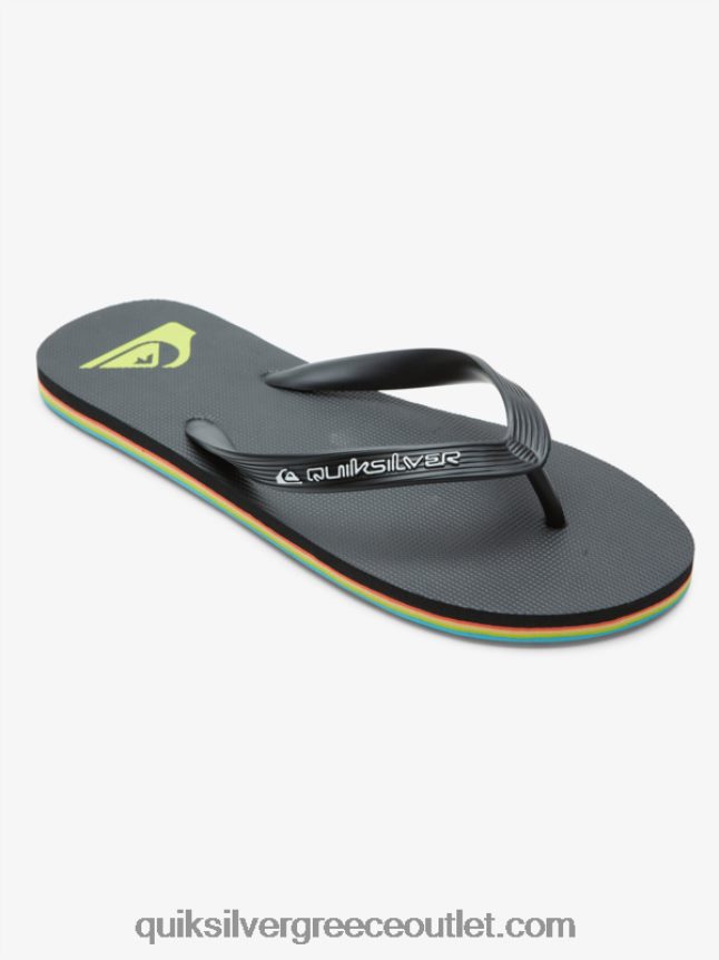σαγιονάρες πυρήνα molokai Quiksilver άνδρες 66LP84595 μαύρος