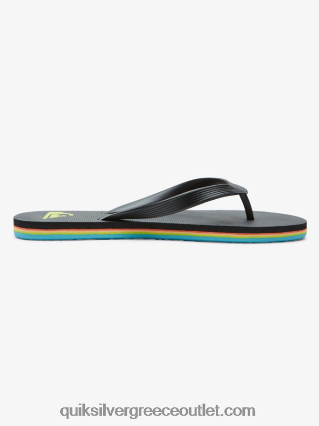 σαγιονάρες πυρήνα molokai Quiksilver άνδρες 66LP84595 μαύρος