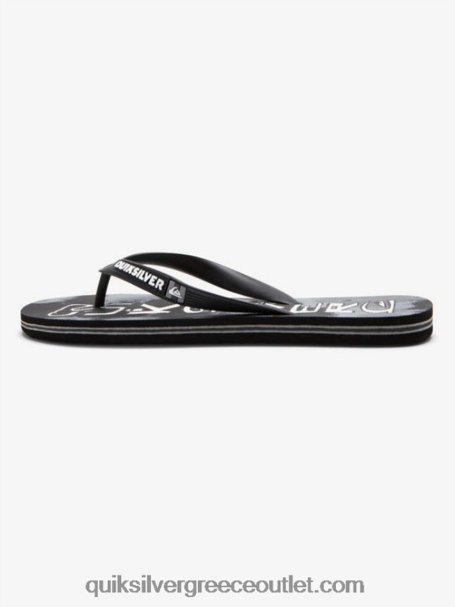 σαγιονάρες σταγόνας molokai acid Quiksilver άνδρες 66LP841775 μαύρος