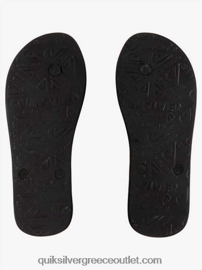 σαγιονάρες σταγόνας molokai acid Quiksilver άνδρες 66LP841775 μαύρος