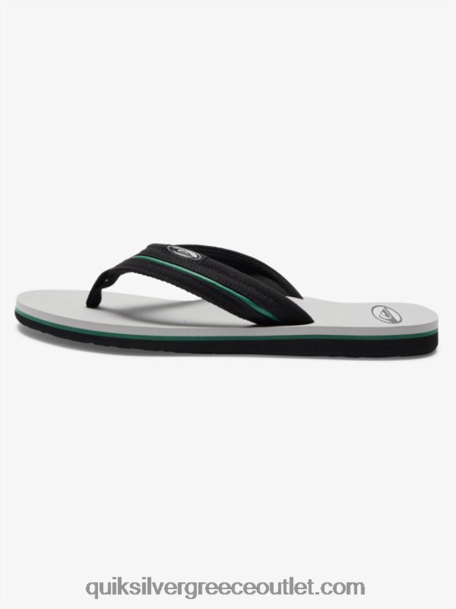 molokai layback saturn σανδάλια Quiksilver άνδρες 66LP841294 γκρι 1