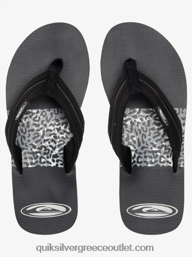 molokai layback saturn σανδάλια Quiksilver άνδρες 66LP841295 μαύρος