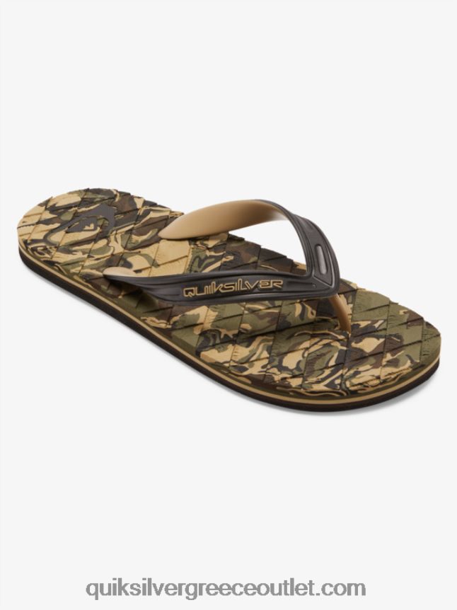 σανδάλια oahuey Quiksilver άνδρες 66LP84746 πράσινο 2