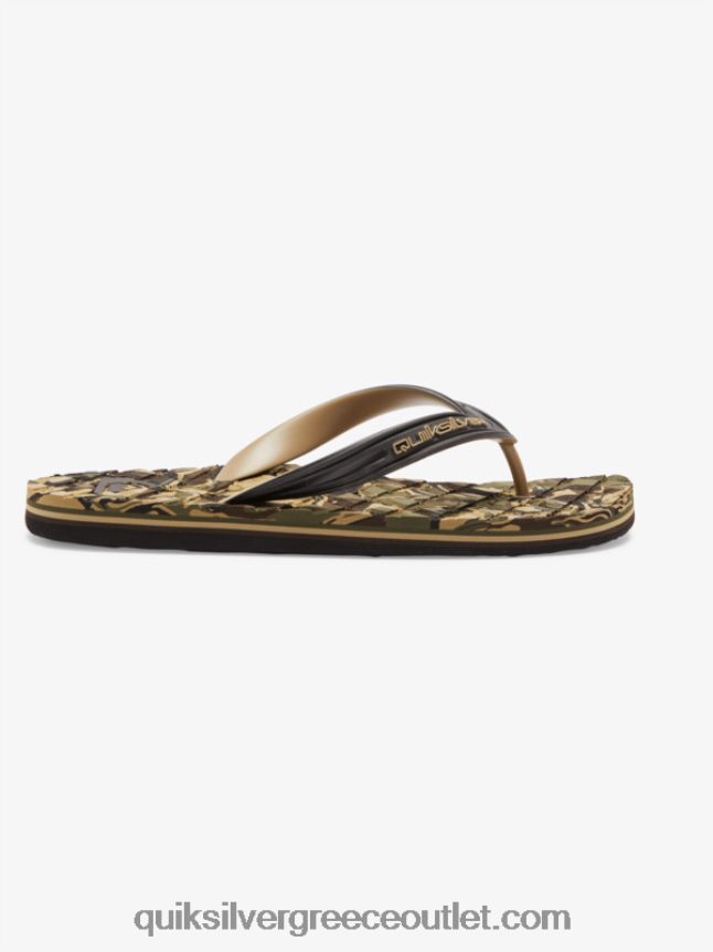 σανδάλια oahuey Quiksilver άνδρες 66LP84746 πράσινο 2