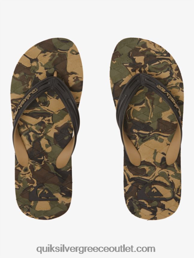 σανδάλια oahuey Quiksilver άνδρες 66LP84746 πράσινο 2