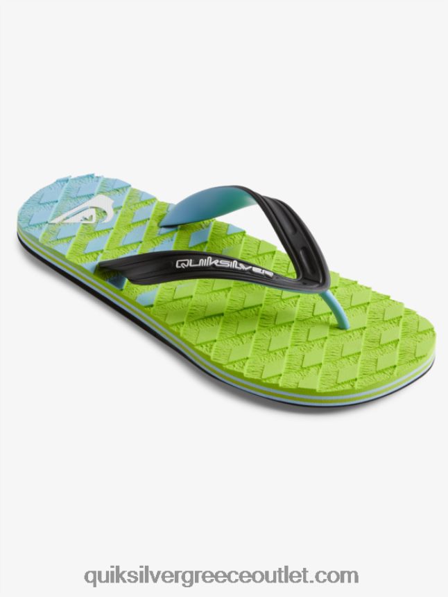 σανδάλια oahuey Quiksilver άνδρες 66LP84748 πράσινο 1
