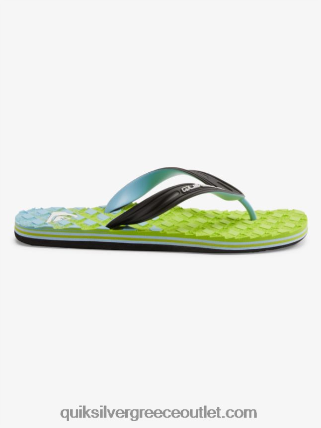 σανδάλια oahuey Quiksilver άνδρες 66LP84748 πράσινο 1