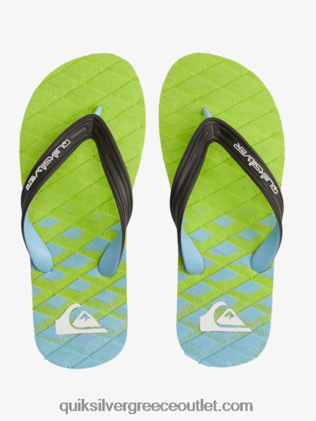 σανδάλια oahuey Quiksilver άνδρες 66LP84748 πράσινο 1
