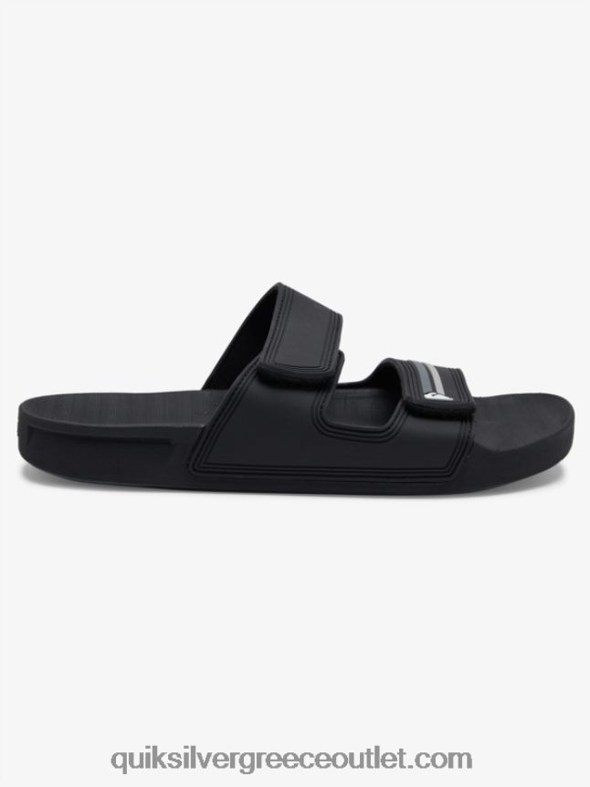 σανδάλια διπλής προσαρμογής rivi Quiksilver άνδρες 66LP841076 μαύρο/γκρι