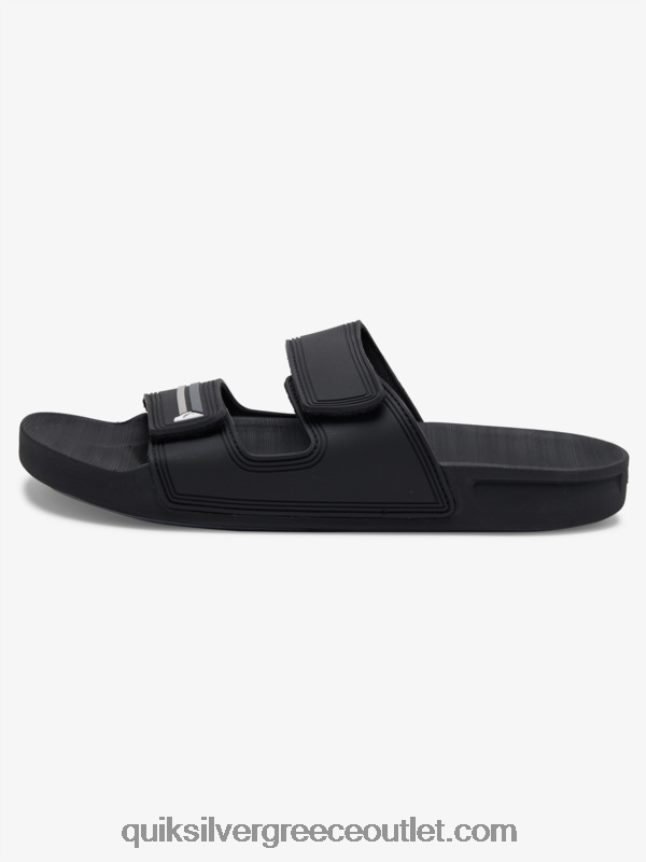 σανδάλια διπλής προσαρμογής rivi Quiksilver άνδρες 66LP841076 μαύρο/γκρι