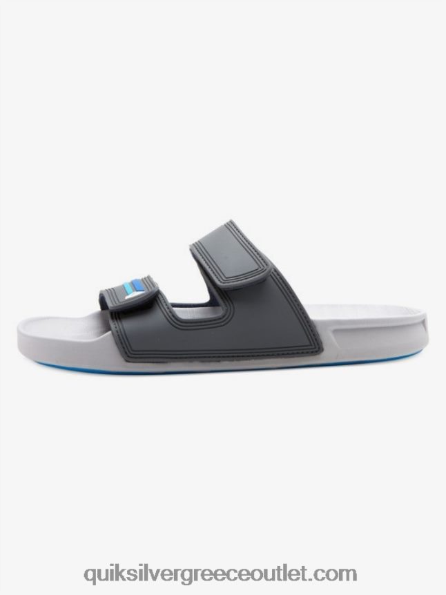 σανδάλια διπλής προσαρμογής rivi Quiksilver άνδρες 66LP841079 γκρι/μπλε