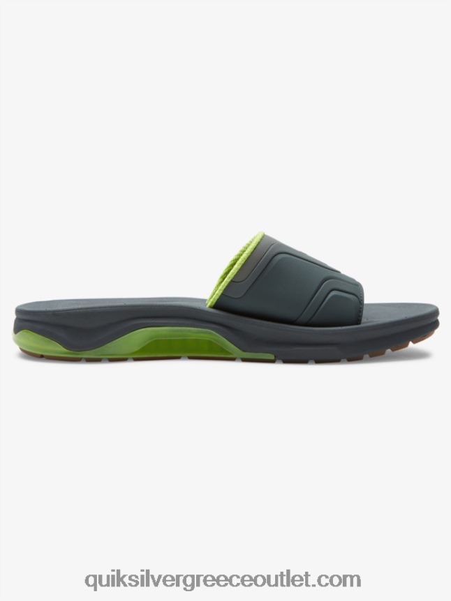 σανδάλια slide μεθοδικής αποκατάστασης Quiksilver άνδρες 66LP841258 γκρι 1