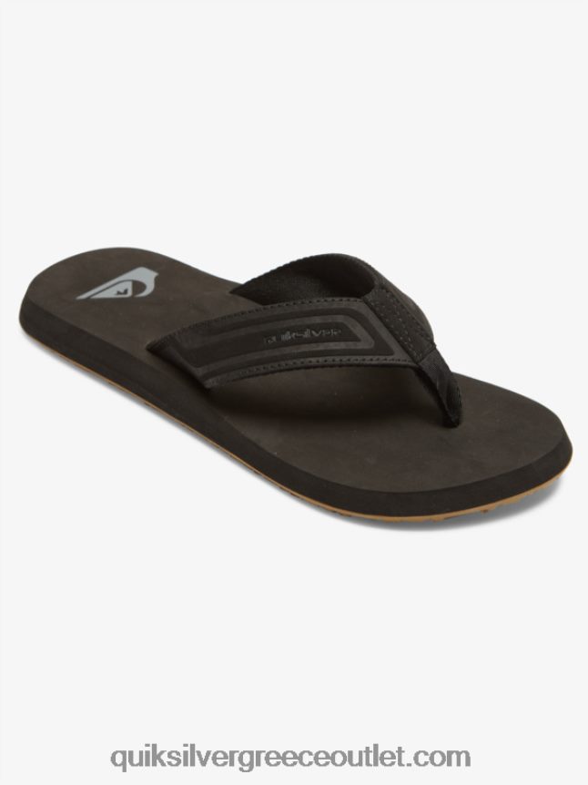 σανδάλια slide με πυρήνα με κλειδί μαϊμού Quiksilver άνδρες 66LP84971 μαύρος