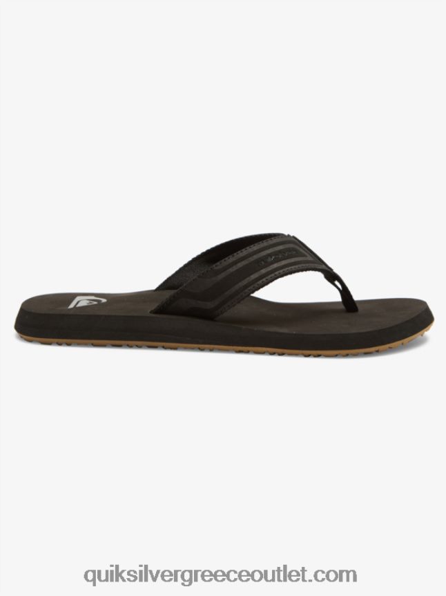 σανδάλια slide με πυρήνα με κλειδί μαϊμού Quiksilver άνδρες 66LP84971 μαύρος