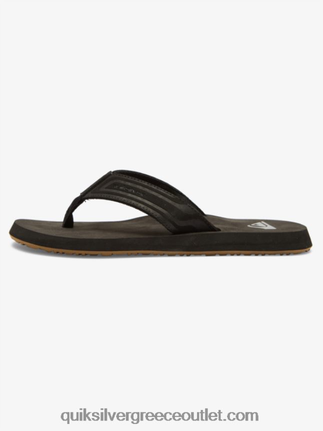σανδάλια slide με πυρήνα με κλειδί μαϊμού Quiksilver άνδρες 66LP84971 μαύρος