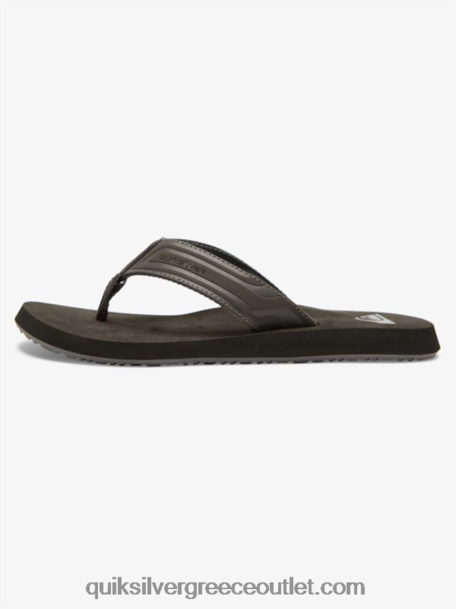 σανδάλια slide με πυρήνα με κλειδί μαϊμού Quiksilver άνδρες 66LP84974 γκρι 1