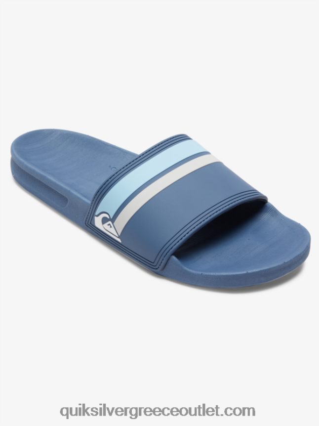 slide πέδιλα rivi slide Quiksilver άνδρες 66LP84764 μπλε 7