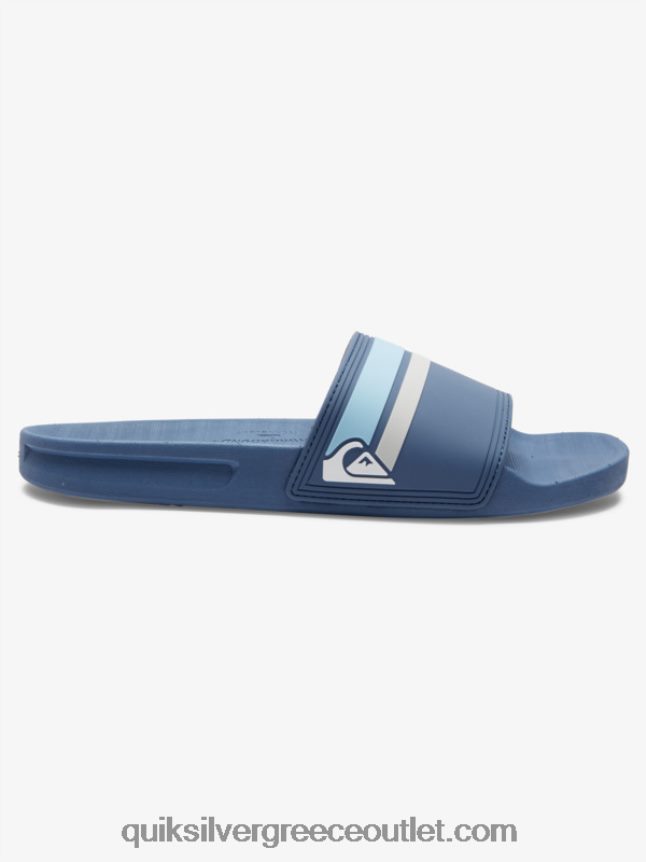 slide πέδιλα rivi slide Quiksilver άνδρες 66LP84764 μπλε 7
