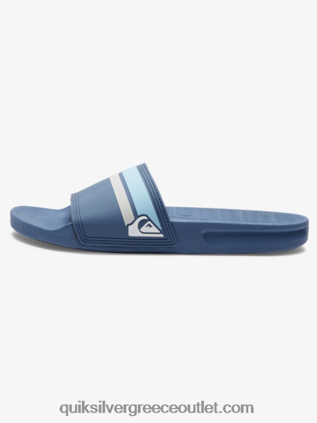 slide πέδιλα rivi slide Quiksilver άνδρες 66LP84764 μπλε 7