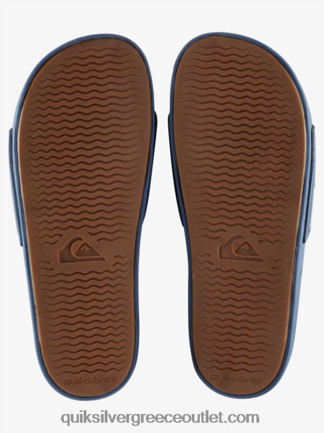 slide πέδιλα rivi slide Quiksilver άνδρες 66LP84764 μπλε 7