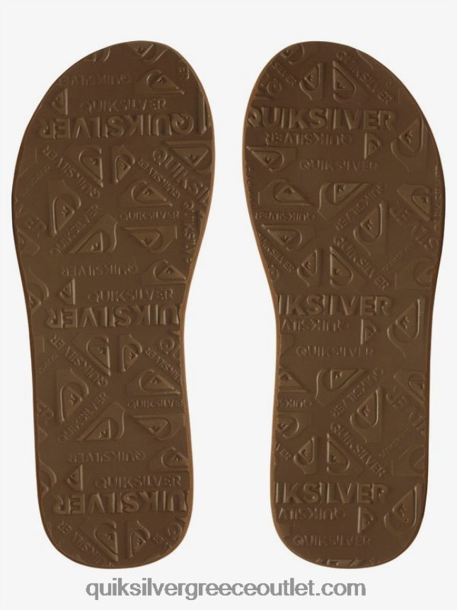 σανδάλια squish carver Quiksilver άνδρες 66LP84937 καφέ/μαύρο