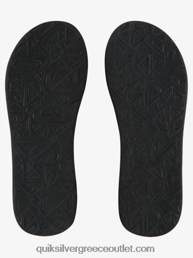 σανδάλια squish carver Quiksilver άνδρες 66LP84938 μαύρος